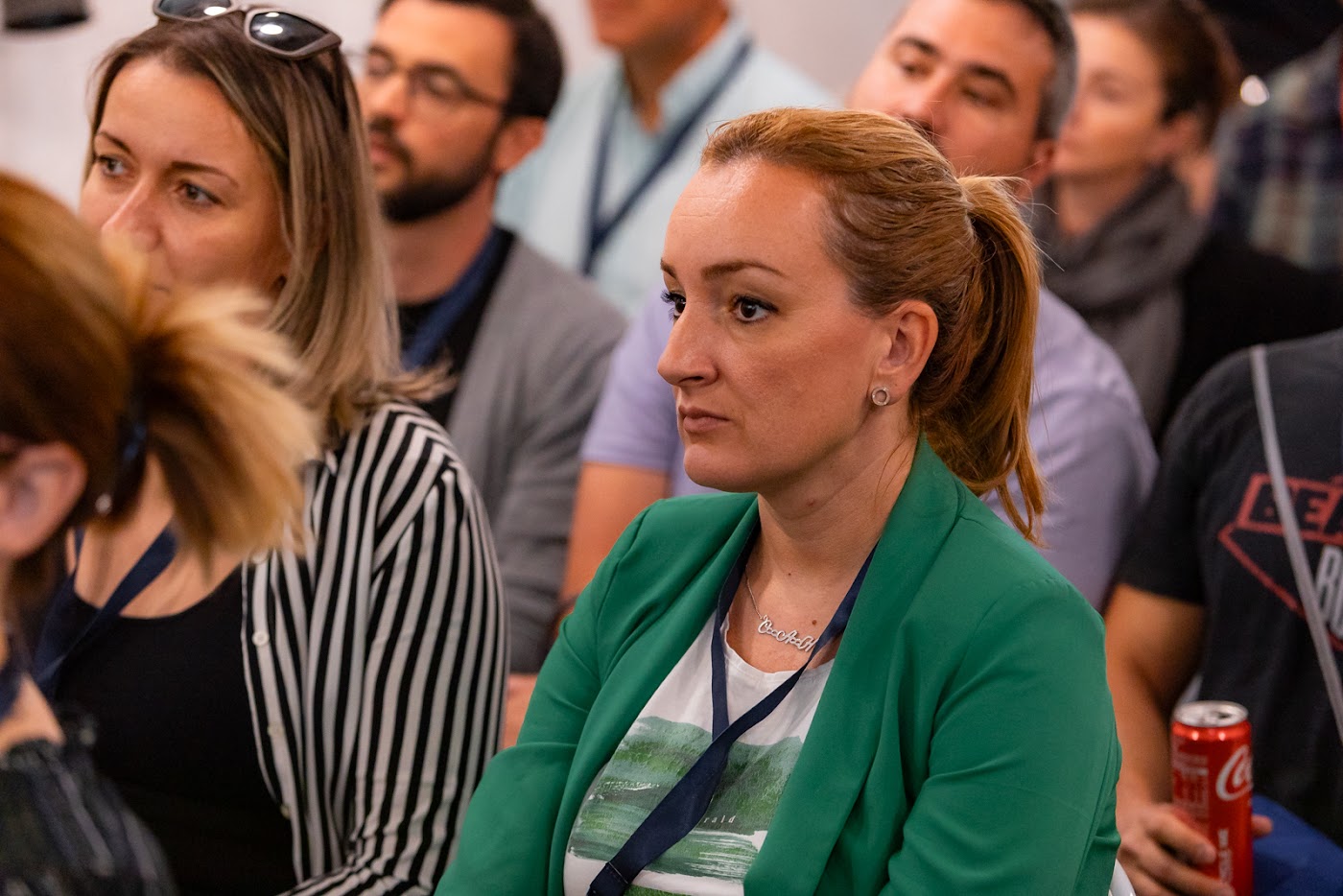 Attendee listening during a session at Roadmaps 2025